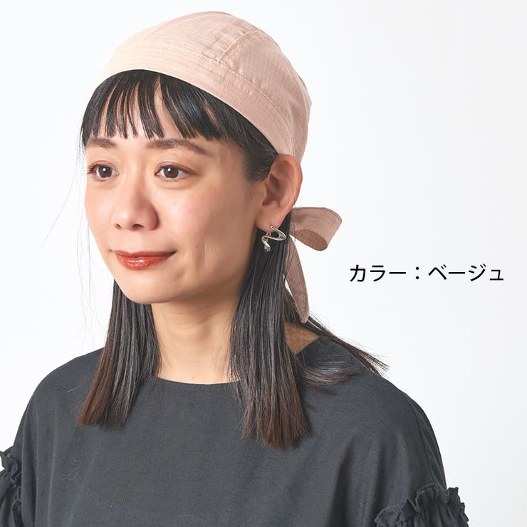 バンダナ 帽子 バンダナキャップ | ゆるい帽子CasualBoxレディース | 詳細画像5 