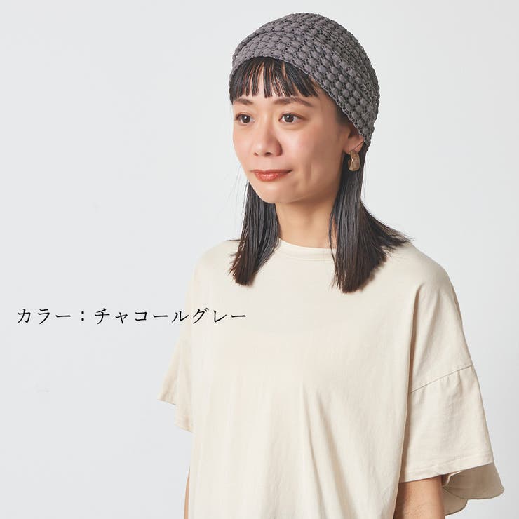 サークル レース デザイン | ゆるい帽子CasualBoxレディース | 詳細画像6 