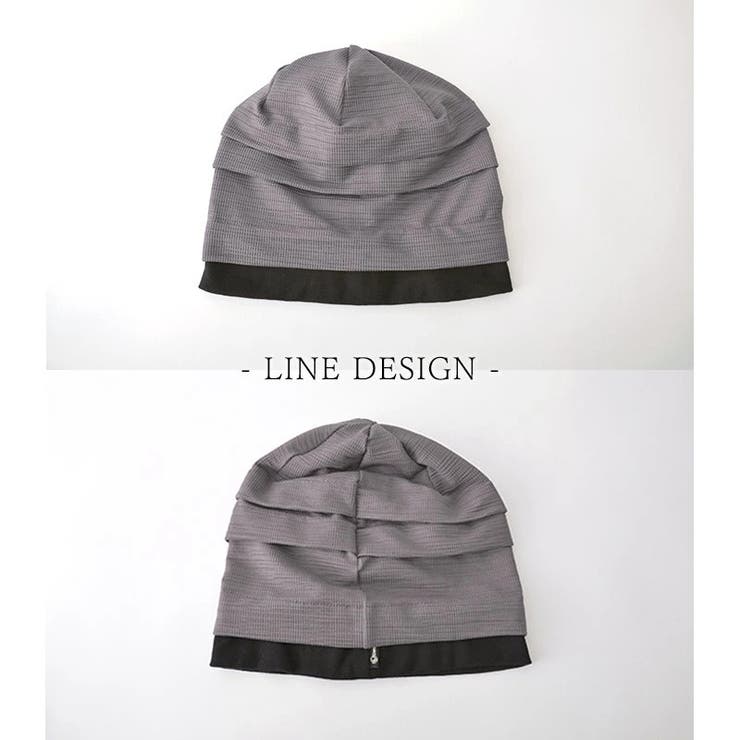 CHARM ワッフル ライン | ゆるい帽子CasualBoxレディース | 詳細画像10 