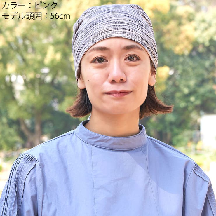 ズキン ターバンキャップ (ベビーテリー) | ゆるい帽子CasualBoxレディース | 詳細画像4 
