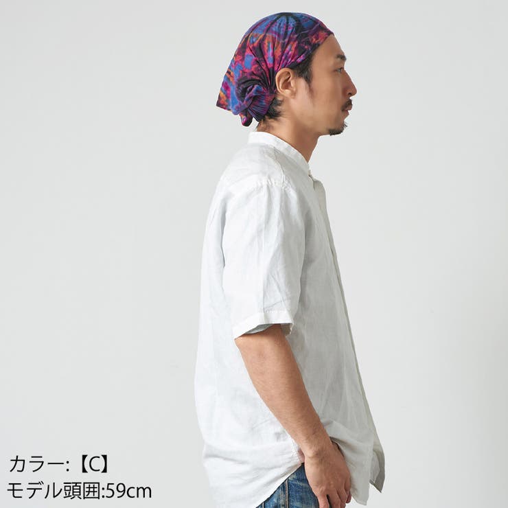 Taidai バンダナ ターバン[品番：CX000002619]｜ゆるい帽子