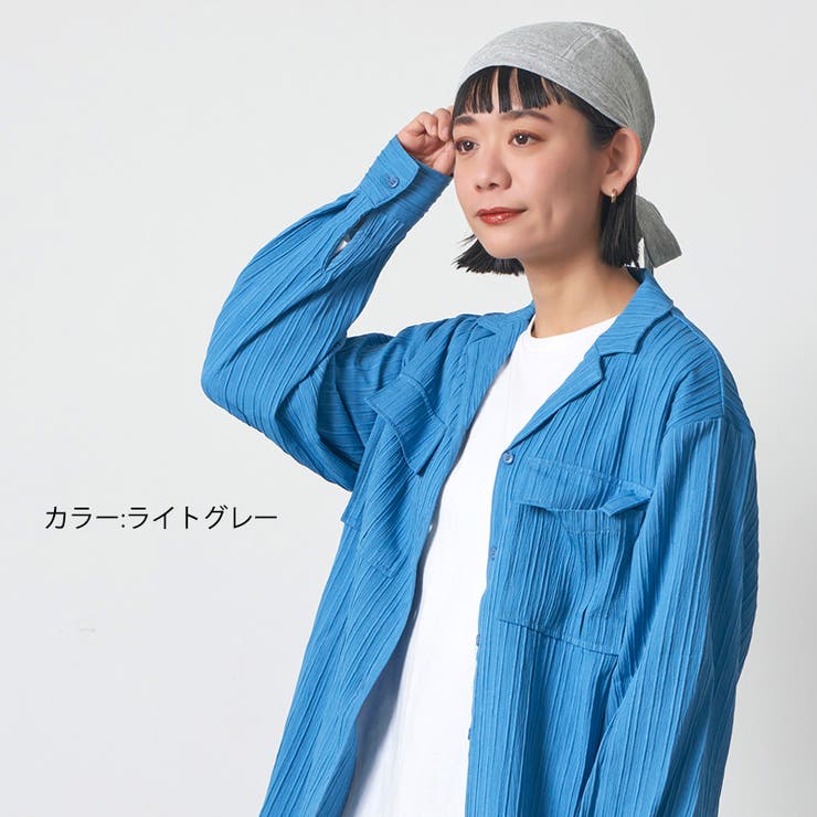 バンダナキャップ バンダナ帽子 インナー | ゆるい帽子CasualBoxレディース | 詳細画像6 