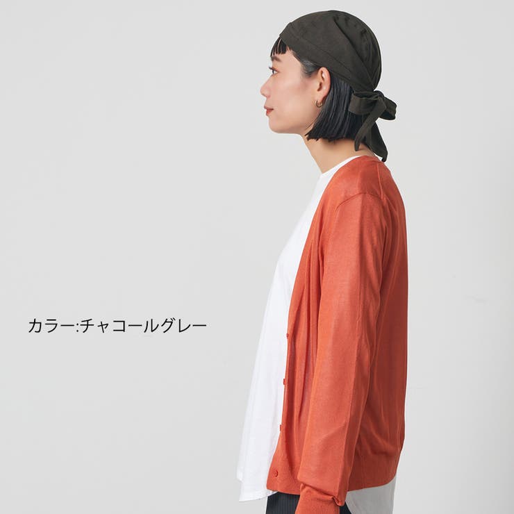 バンダナキャップ バンダナ帽子 インナー | ゆるい帽子CasualBoxレディース | 詳細画像7 