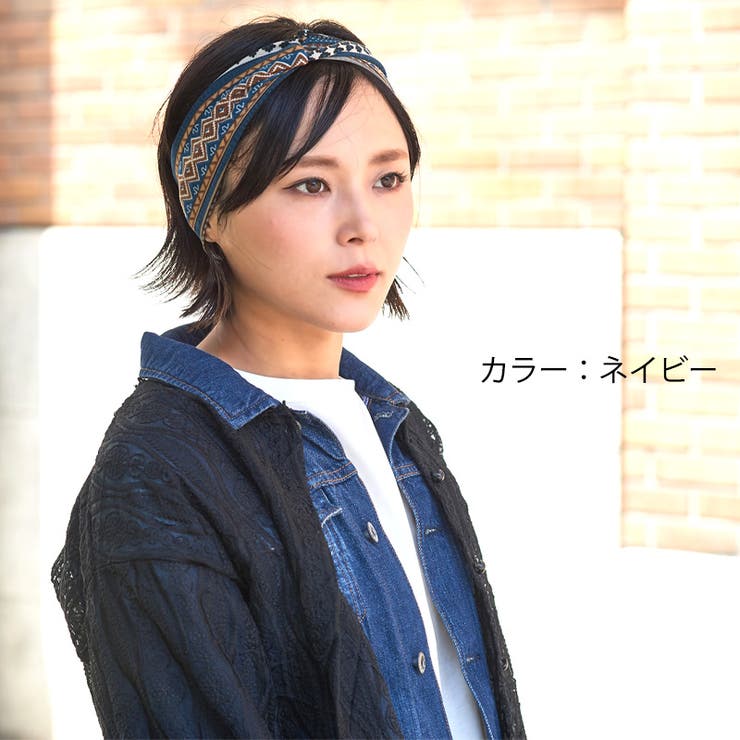 ネイティブ エスニック ターバン[品番：CX000003316]｜ゆるい