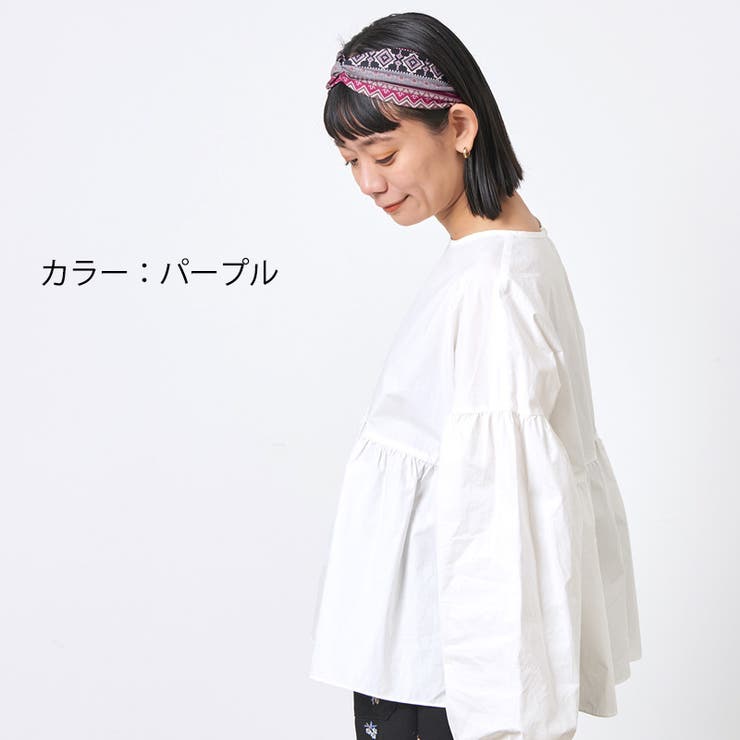 ネイティブ エスニック ターバン | ゆるい帽子CasualBoxレディース | 詳細画像8 