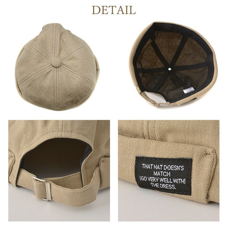 ドリー コットン リネン | ゆるい帽子CasualBox | 詳細画像7 