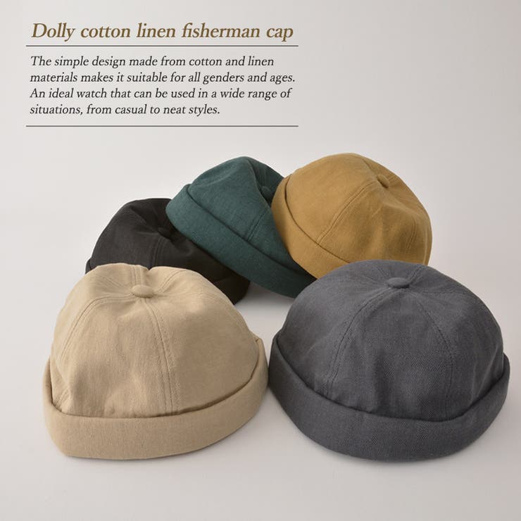 ドリー コットン リネン | ゆるい帽子CasualBox | 詳細画像14 