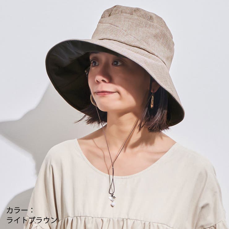 LEA UVカット 遮光ハット | ゆるい帽子CasualBoxレディース | 詳細画像8 