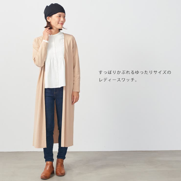 【2025年春夏新作】CHARM WAG ミニフラワー付き | ゆるい帽子CasualBoxレディース | 詳細画像2 