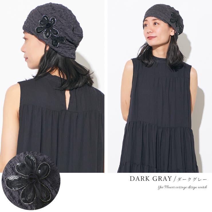 CHARM Yee フラワー | ゆるい帽子CasualBoxレディース | 詳細画像11 