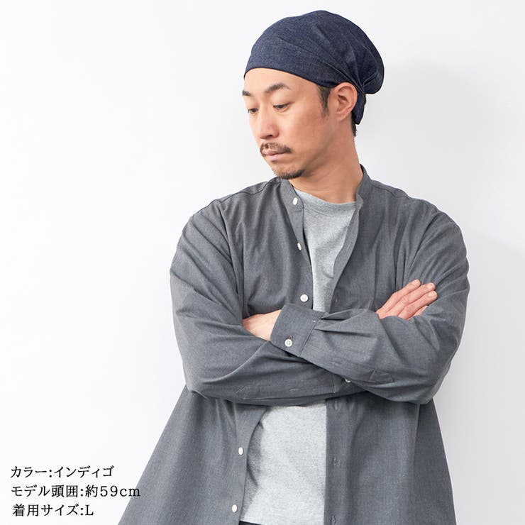 日本製 CHARM デニム | ゆるい帽子CasualBoxレディース | 詳細画像14 