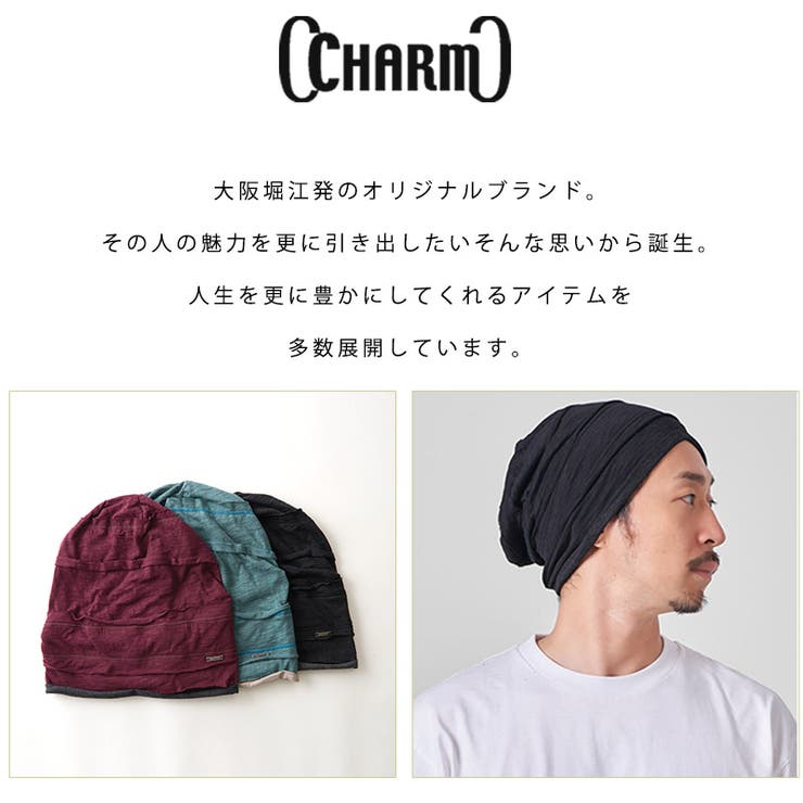 CHARM SYU ガーゼ | ゆるい帽子CasualBoxレディース | 詳細画像4 