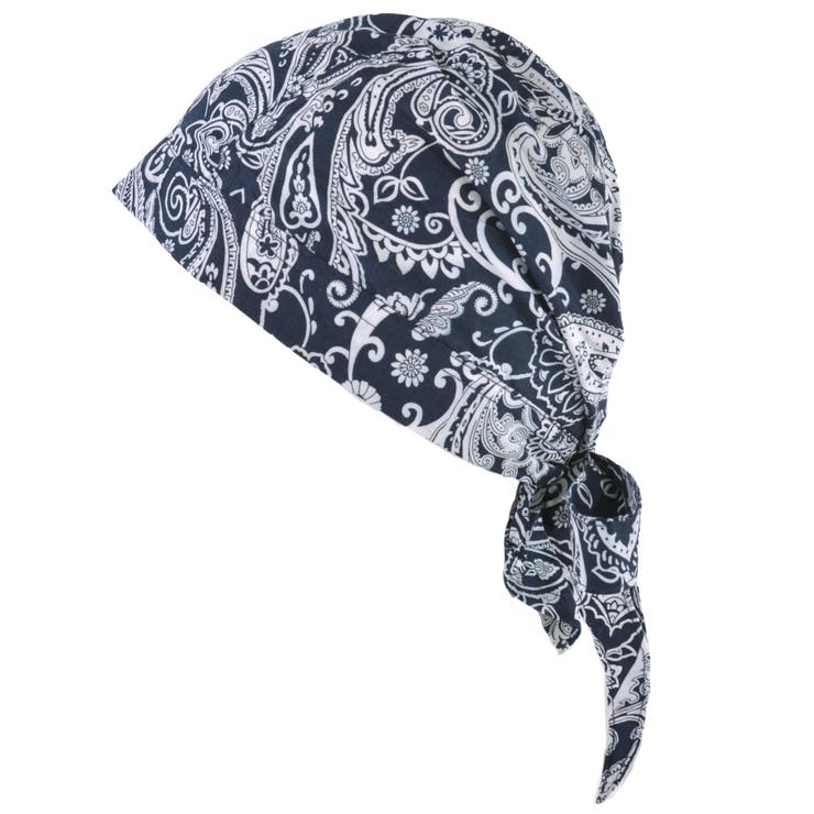 コットン バンダナキャップ ペイズリー[品番：CX000003548]｜ゆるい
