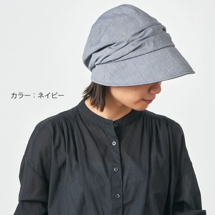 オーガニックコットン 日傘 キャスケット | ゆるい帽子CasualBoxレディース | 詳細画像18 