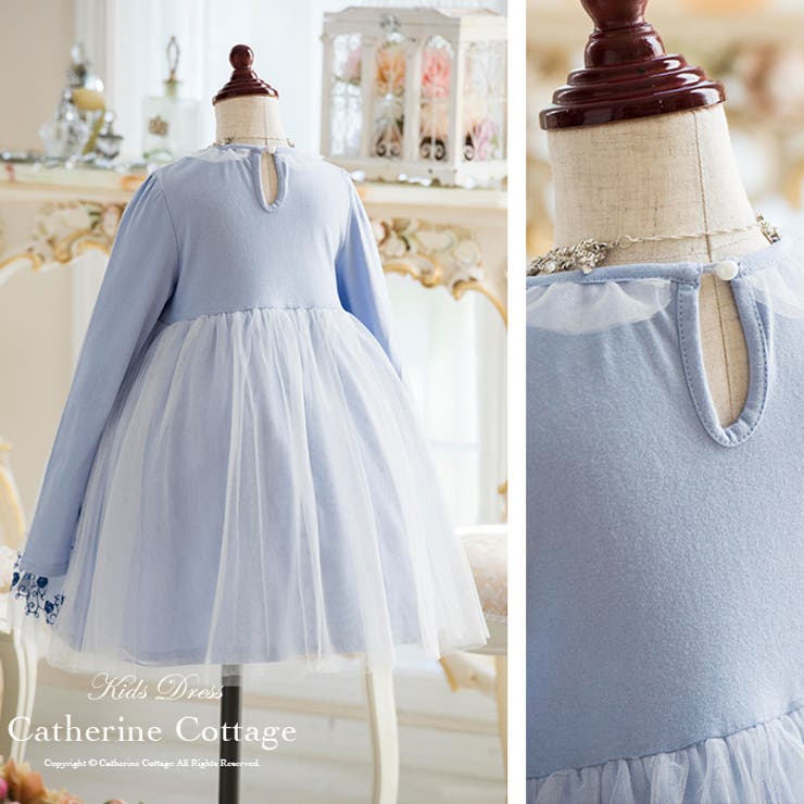 子供ワンピース リトルシンデレラ刺繍ワンピース 子供服 キッズ 品番 Catk Catherine Cottage キャサリンコテージ のキッズファッション通販 Shoplist ショップリスト