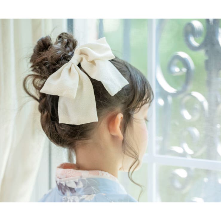 ちりめんリボン ヘアクリップ 大きめ | Catherine Cottage | 詳細画像5 