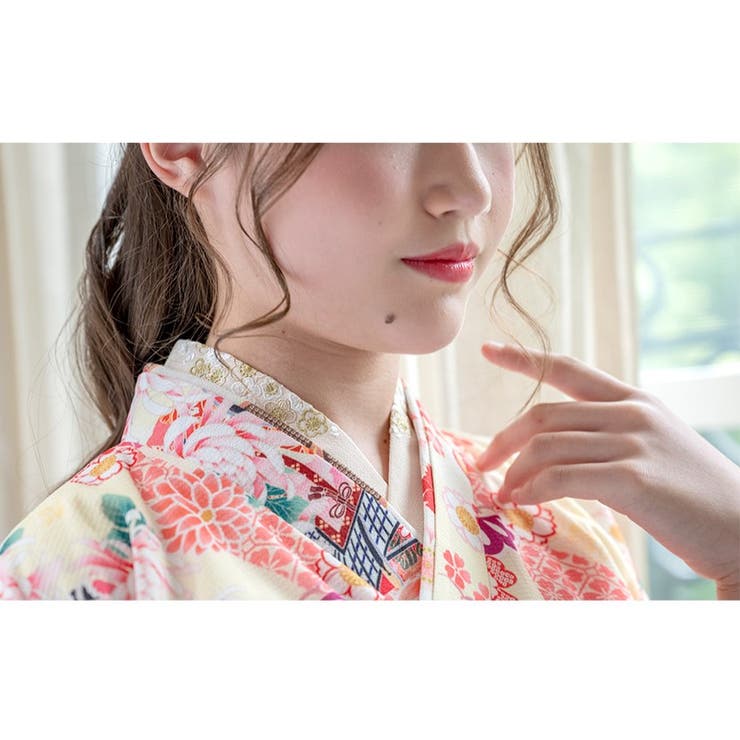 刺繍入り半衿付き 半襦袢 キッズ | Catherine Cottage | 詳細画像4 