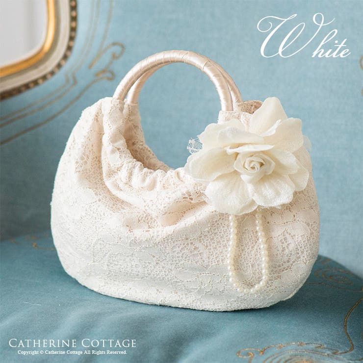 子供用鞄 コサージュ付レースバッグ 秋冬 品番 Catk Catherine Cottage キャサリンコテージ のキッズファッション通販 Shoplist ショップリスト