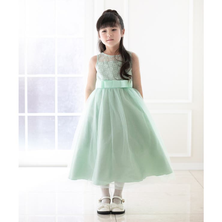 デコルテシースルーレースロングドレス キッズドレス ロング 品番 Catk Catherine Cottage キャサリンコテージ のキッズファッション通販 Shoplist ショップリスト