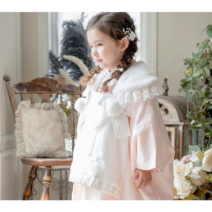 プリンセス被布セット 七五三 3歳女の子 着物 和装 キャサリンコテージ | Catherine Cottage | 詳細画像22 