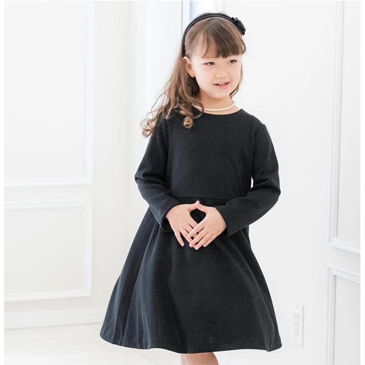 キッズフォーマル シンプルワンピース 女の子[品番：CATK0003019