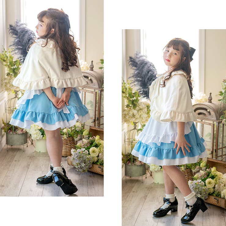 ロマンチックフリルケープ 女の子 アウター | Catherine Cottage | 詳細画像6 