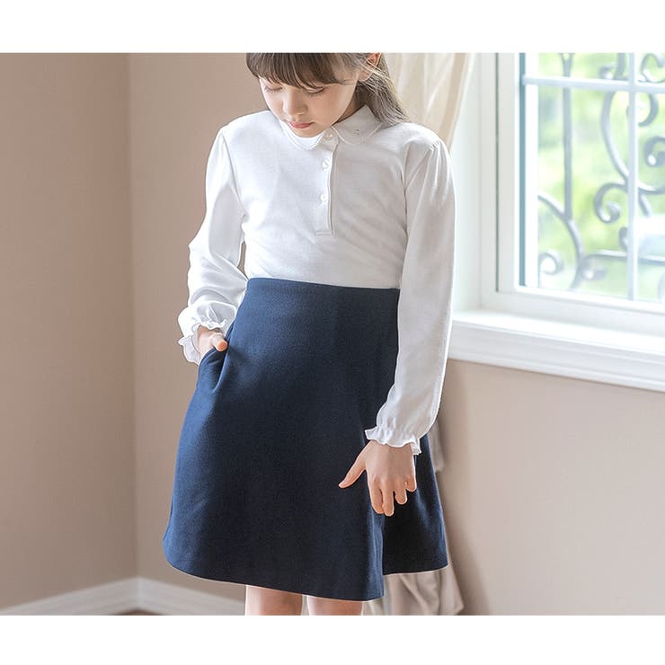 無地ポンチキュロットスカート[100 110 120 | Catherine Cottage | 詳細画像12 