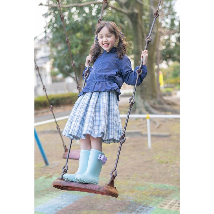 サイドリボン レインブーツ 長靴 キッズ 女の子 ジュニア | Catherine Cottage | 詳細画像13 