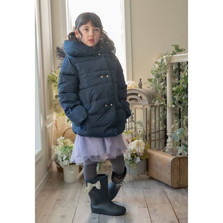 サイドリボン レインブーツ 長靴 キッズ 女の子 ジュニア | Catherine Cottage | 詳細画像15 