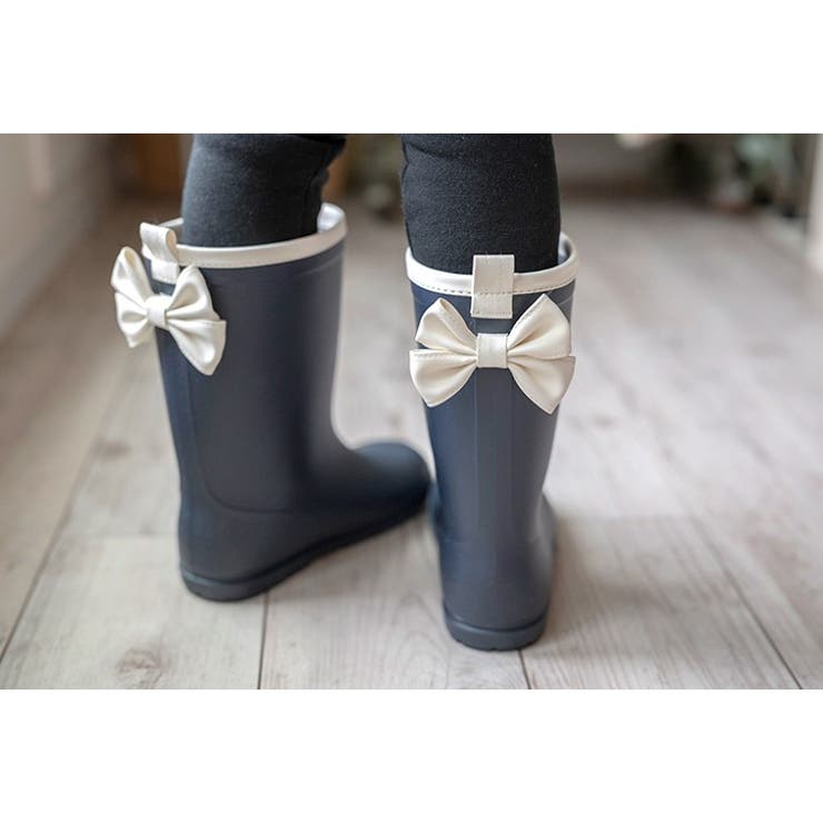 バックリボンレインブーツ 長靴 レインブーツ | Catherine Cottage | 詳細画像12 