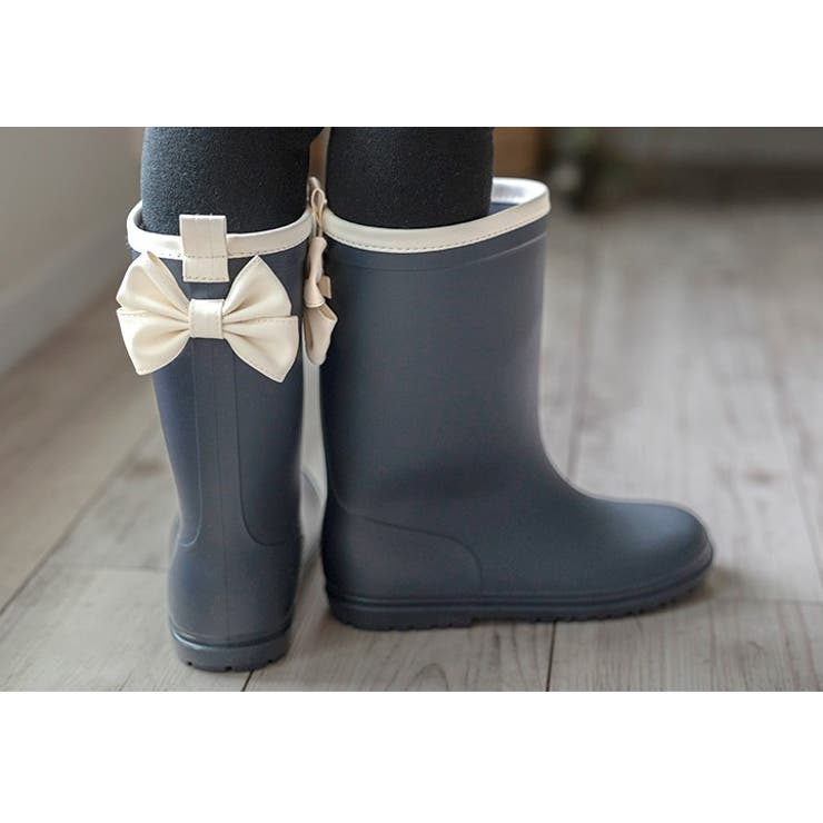 バックリボンレインブーツ 長靴 レインブーツ | Catherine Cottage | 詳細画像13 