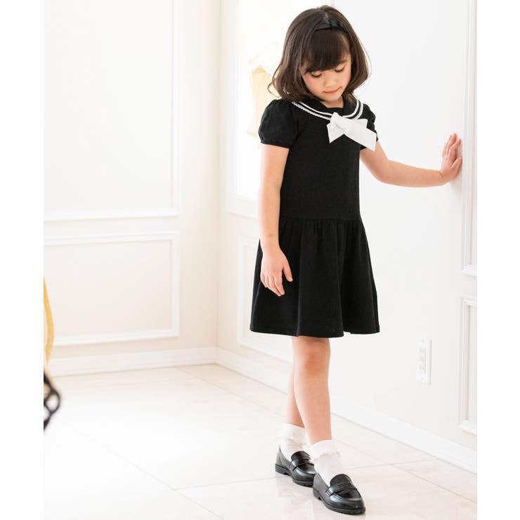 キッズワンピース 半袖 セーラーカットソーワンピース 品番 Catk Catherine Cottage キャサリンコテージ のキッズファッション通販 Shoplist ショップリスト