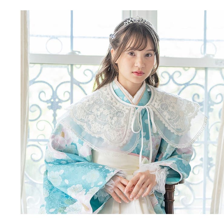 ホワイトレースの付け襟 つけ襟 アクセサリー | Catherine Cottage | 詳細画像9 