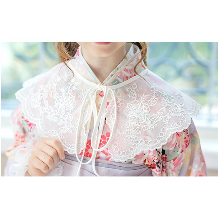 ホワイトレースの付け襟 つけ襟 アクセサリー | Catherine Cottage | 詳細画像4 