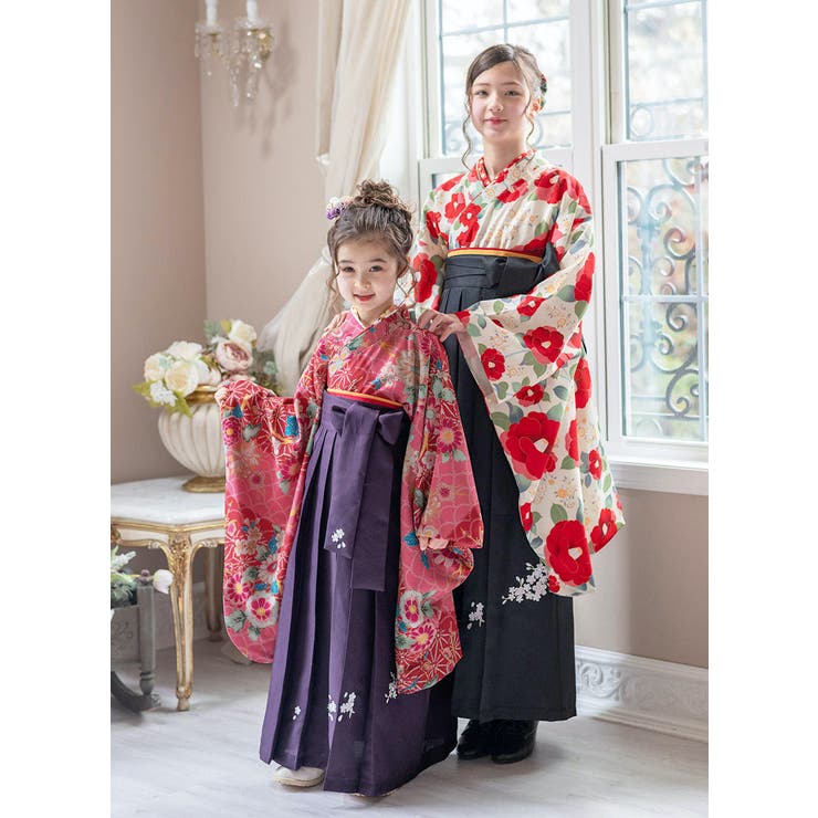 着付け簡単袴セット 卒業式 卒園式[品番：CATK0003064]｜Catherine