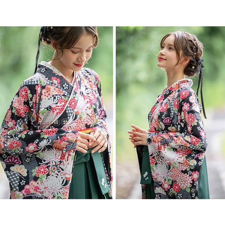 簡単袴セット 京都絵師描き下ろし新柄 2025年3月卒業 | Catherine Cottage | 詳細画像29 