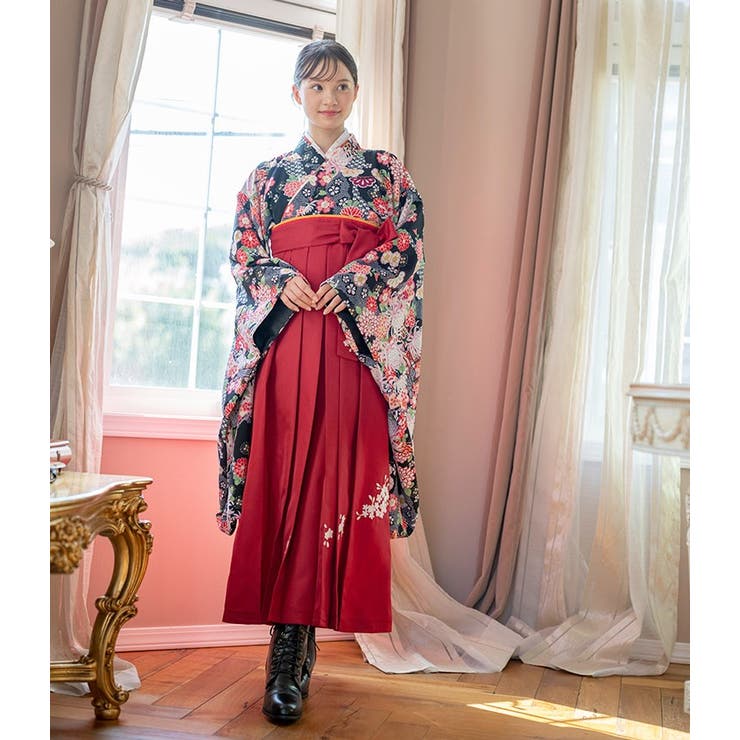 袴一体型オールインワン 脇ファスナー袴ワンピース 小学生 | Catherine Cottage | 詳細画像9 