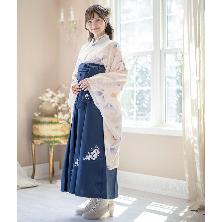 袴一体型オールインワン 脇ファスナー袴ワンピース 小学生 | Catherine Cottage | 詳細画像12 