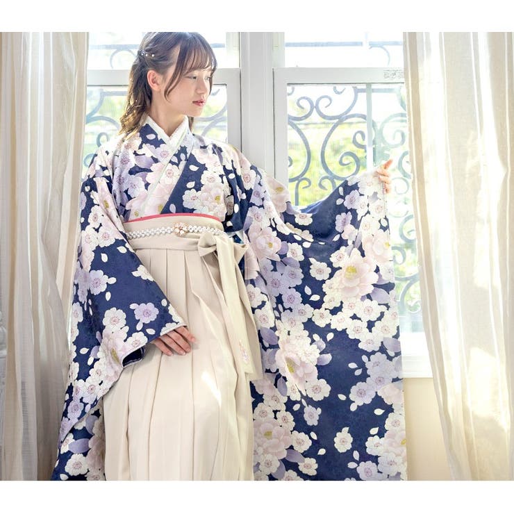 卒業式 卒園式 袴一体型着物ワンピース | Catherine Cottage | 詳細画像10 