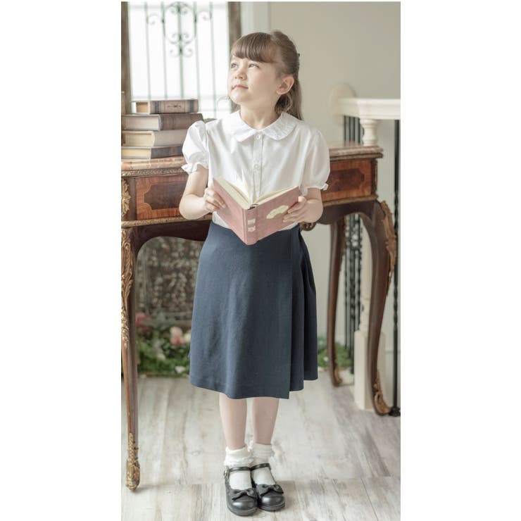 キッズフォーマル 日本製 女の子半袖刺繍ブラウス | Catherine Cottage | 詳細画像7 