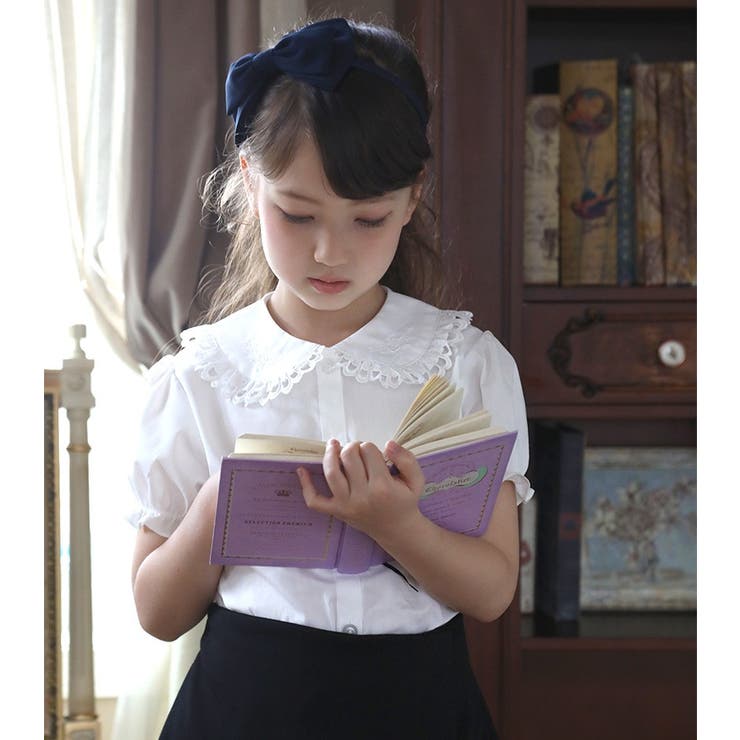 キッズフォーマル 日本製 女の子半袖刺繍ブラウス | Catherine Cottage | 詳細画像10 