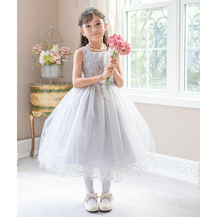 子供ドレス コスパ重視派のスパンコールレースチュールドレス キッズドレス | Catherine Cottage | 詳細画像25 