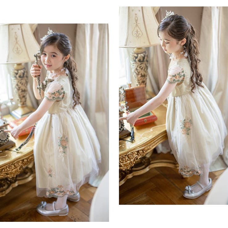 チュールレースフェアリードレス フォーマル ドレス | Catherine Cottage | 詳細画像9 