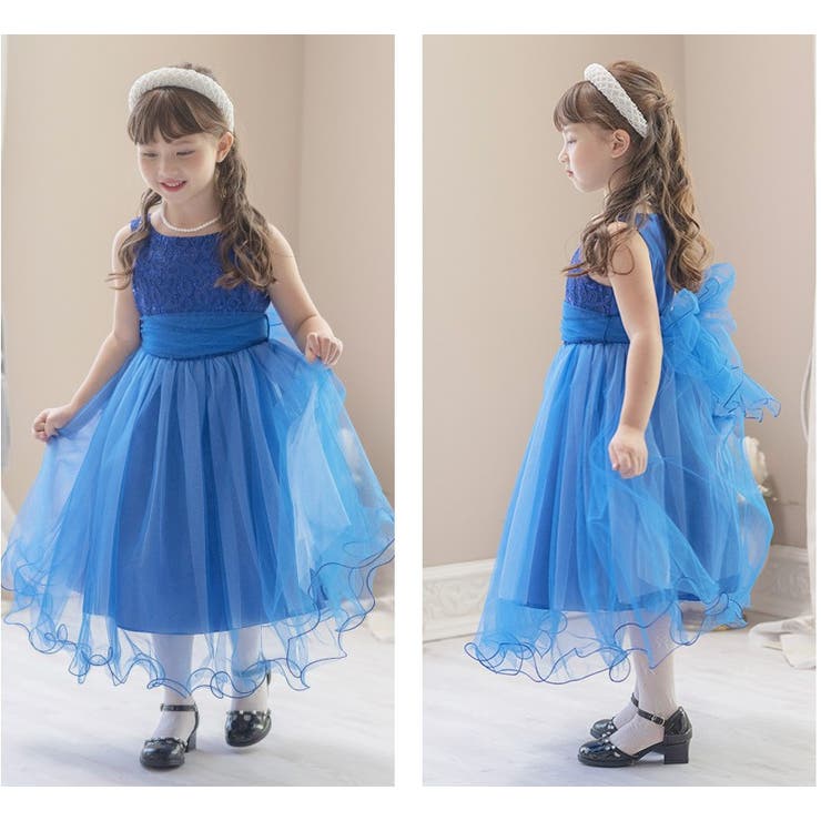 子供ドレス コスパ重視派のスパンコールレースチュールドレス キッズドレス | Catherine Cottage | 詳細画像14 