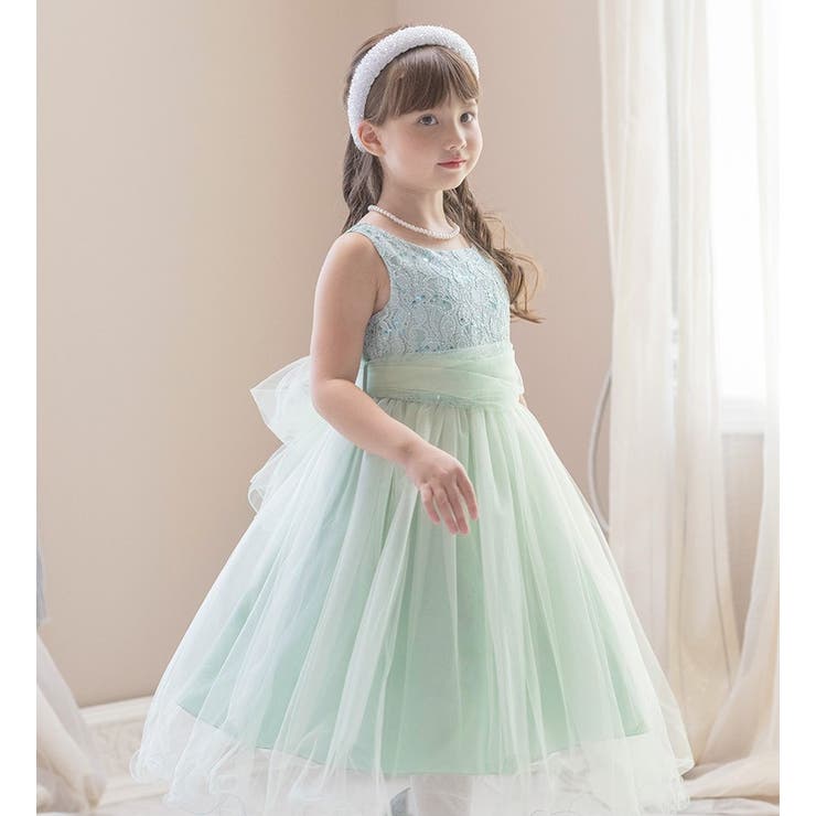 子供ドレス コスパ重視派のスパンコールレースチュールドレス キッズドレス | Catherine Cottage | 詳細画像15 