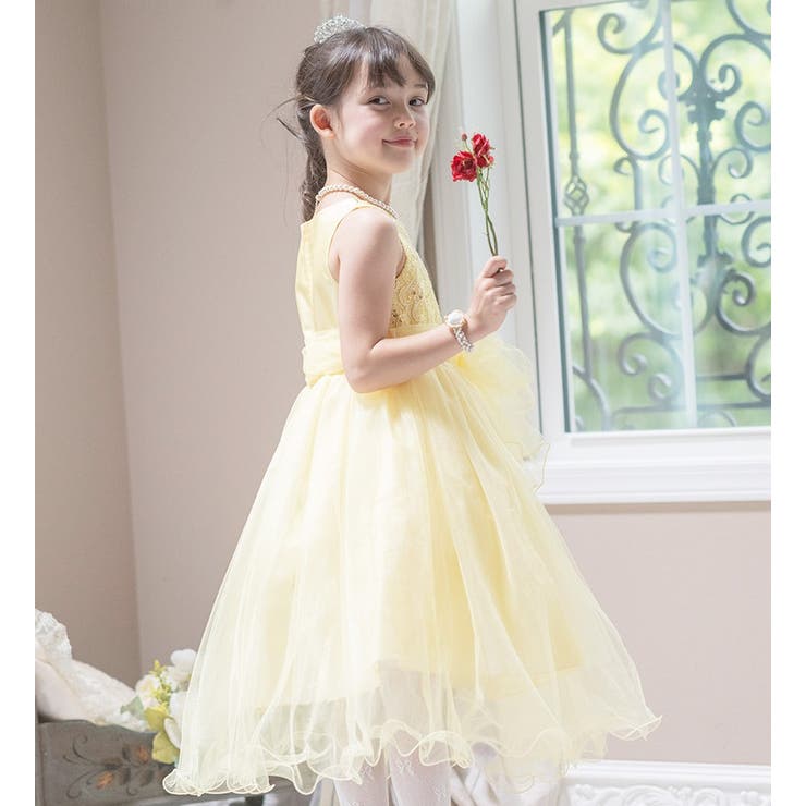 子供ドレス コスパ重視派のスパンコールレースチュールドレス キッズドレス | Catherine Cottage | 詳細画像20 