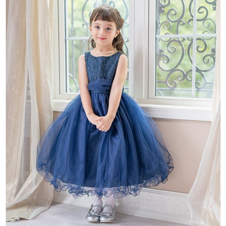 子供ドレス コスパ重視派のスパンコールレースチュールドレス キッズドレス | Catherine Cottage | 詳細画像24 