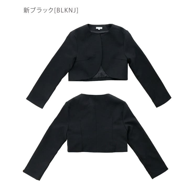 新ブラック[BLKNJ] | フォーマルボレロ 女の子 シンプル | Catherine Cottage