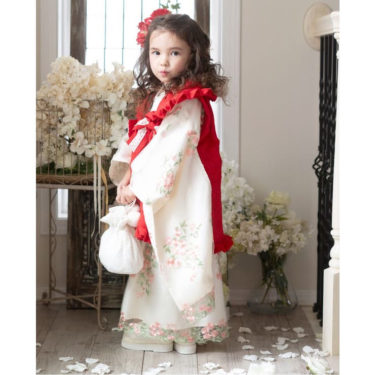 七五三 巾着バッグ ポンポンレース巾着 和装アクセサリー | Catherine Cottage | 詳細画像5 