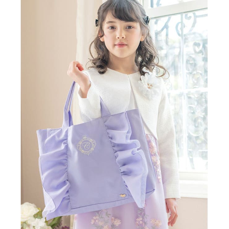 レッスンバッグ 女の子 ロゴ刺繍入り[品番：CATK0003509